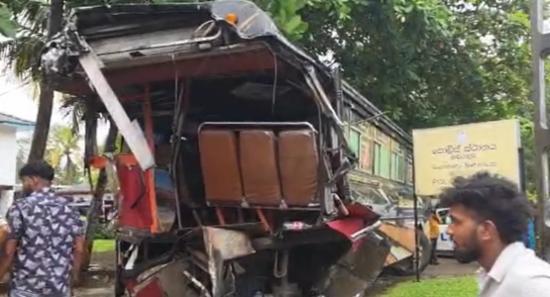10 Children Killed in Koggala Bus-Train Collision